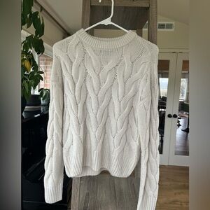 Cream Knit Sweater